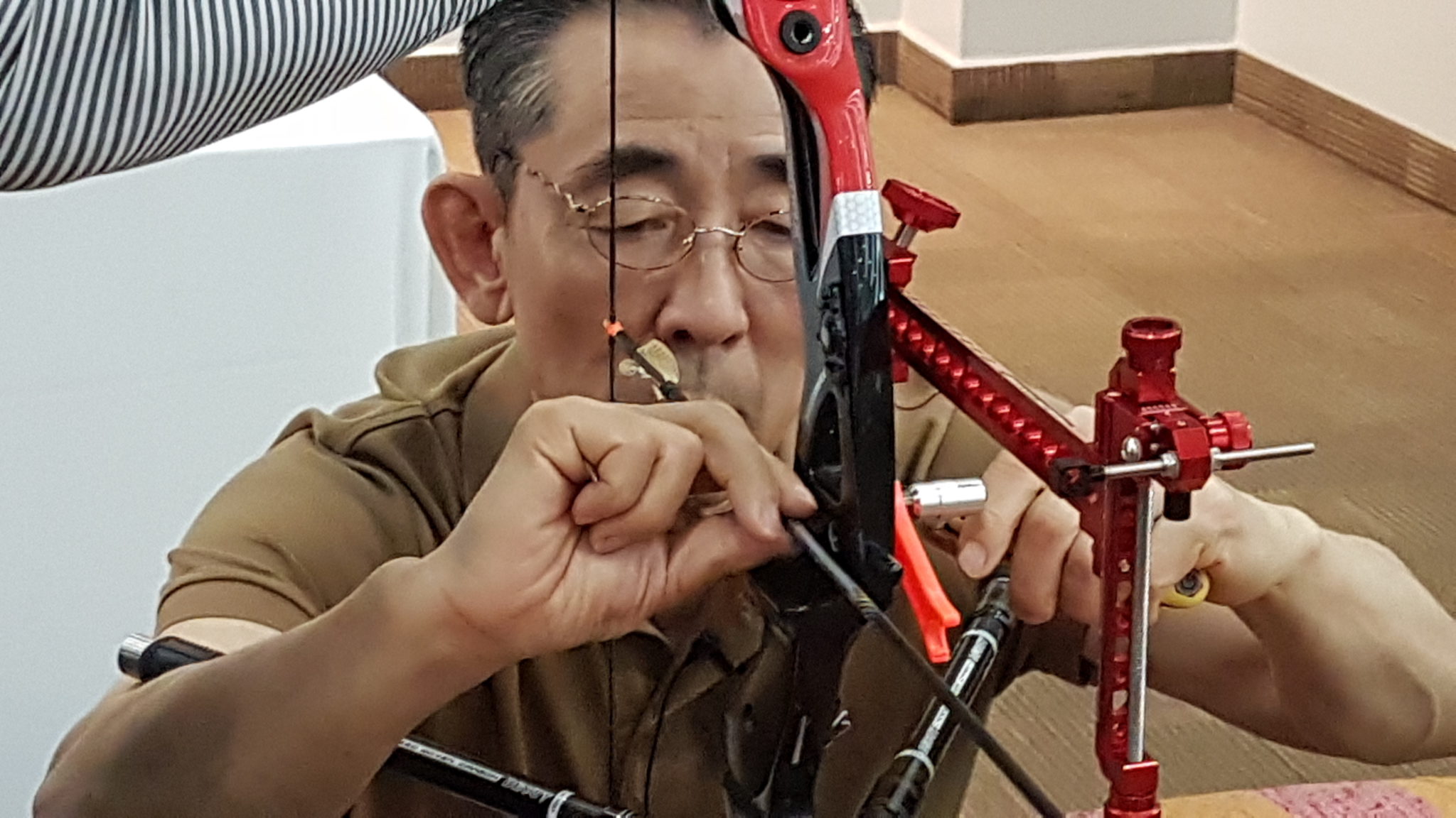 Coach Kim Hyung Tak en Argentina Uyana Jacu